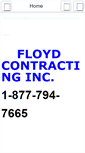Mobile Screenshot of floydcontracting.com